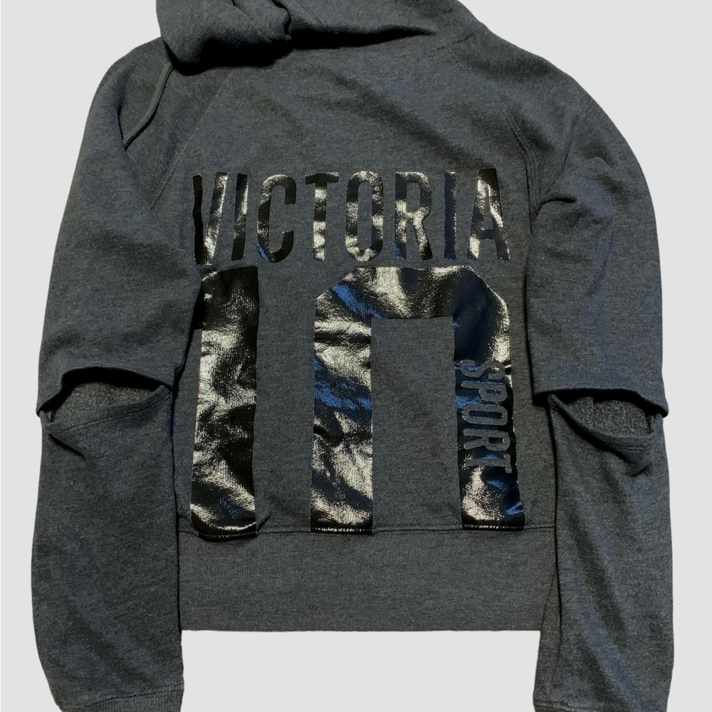 Victoria Secret Sport Cropped Zip-Up Hoodie Medium​
